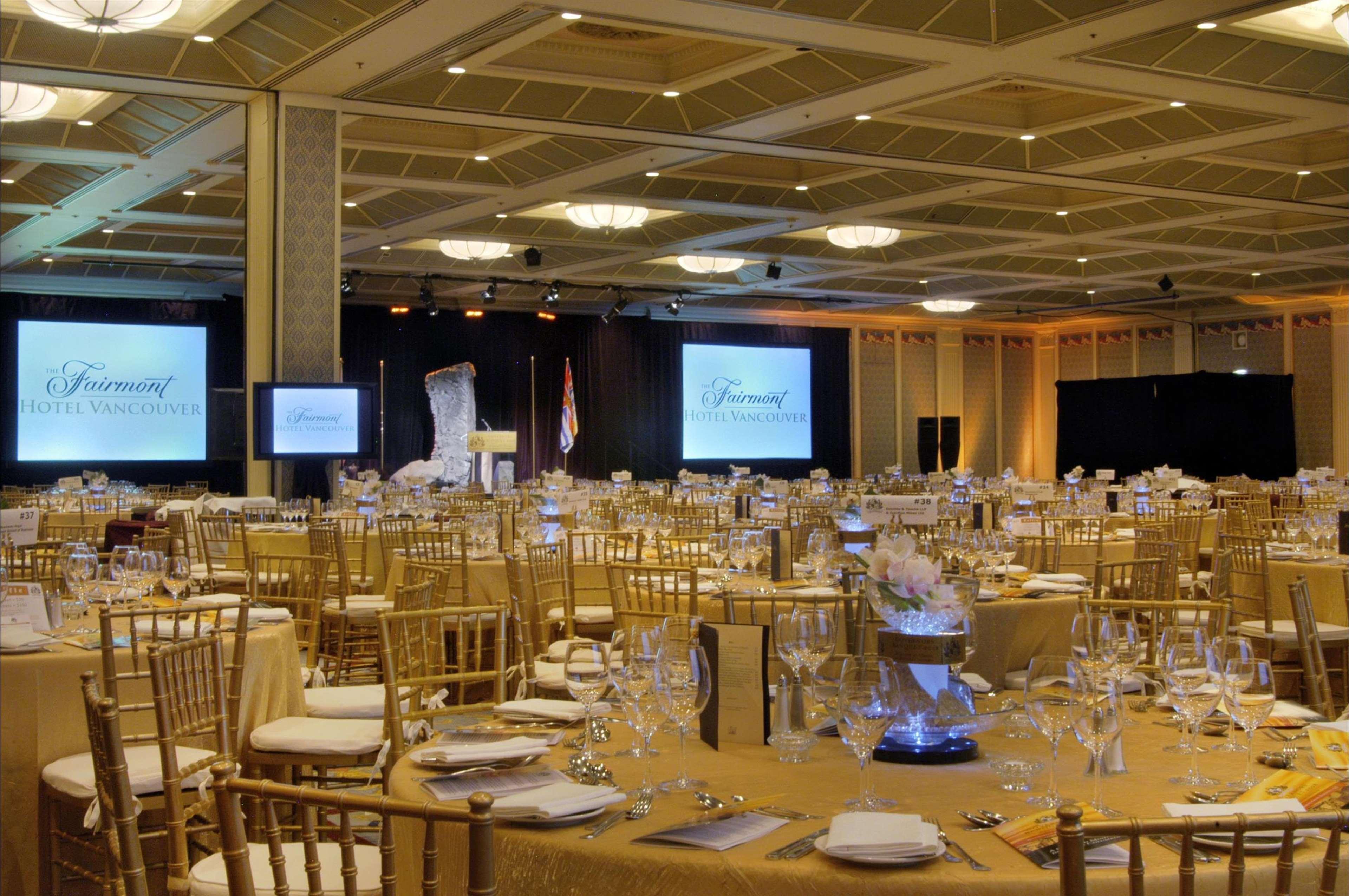 Fairmont Hotel Vancouver Exteriör bild The 2008 Nobel Laureate Dinner