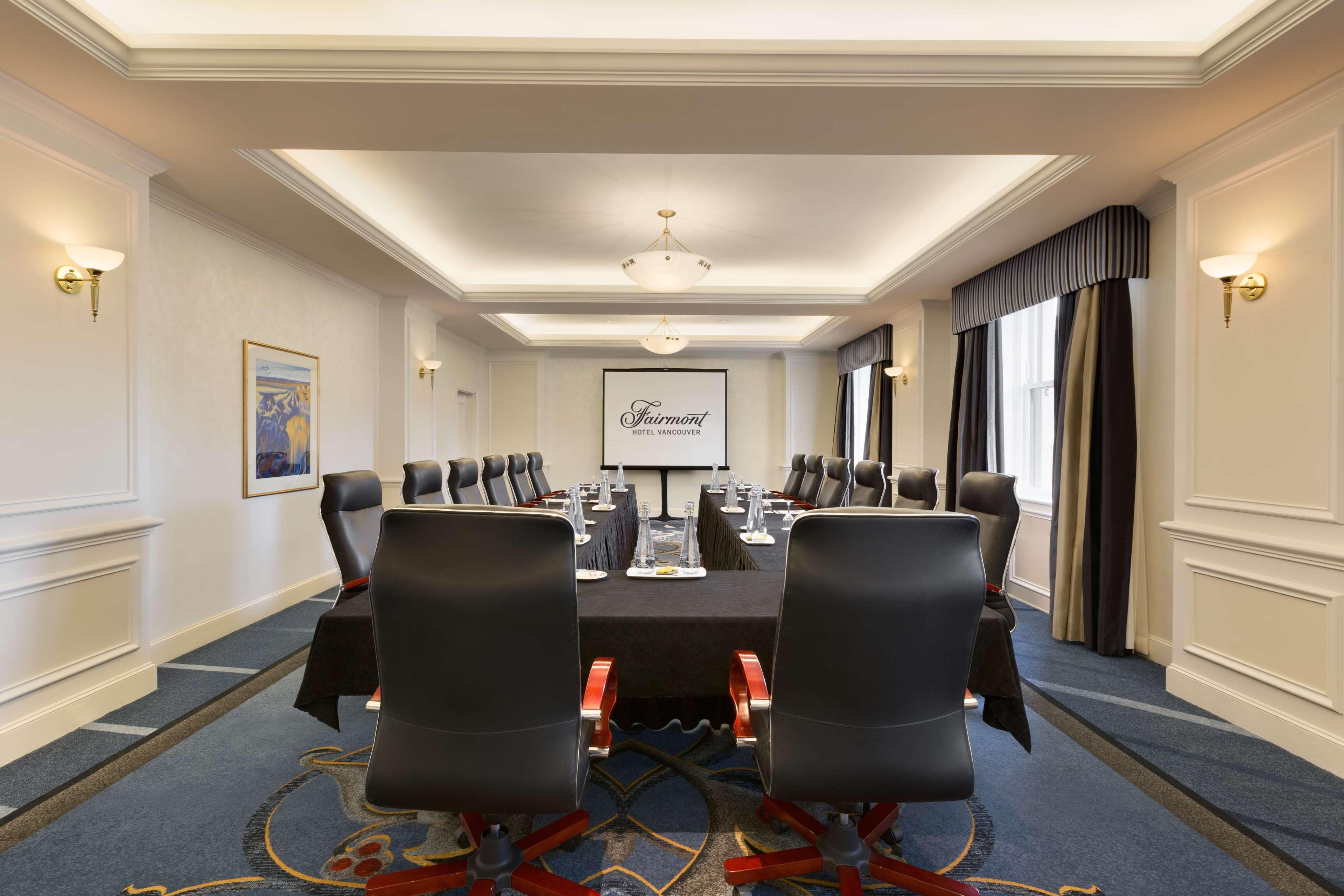 Fairmont Hotel Vancouver Exteriör bild Meeting room